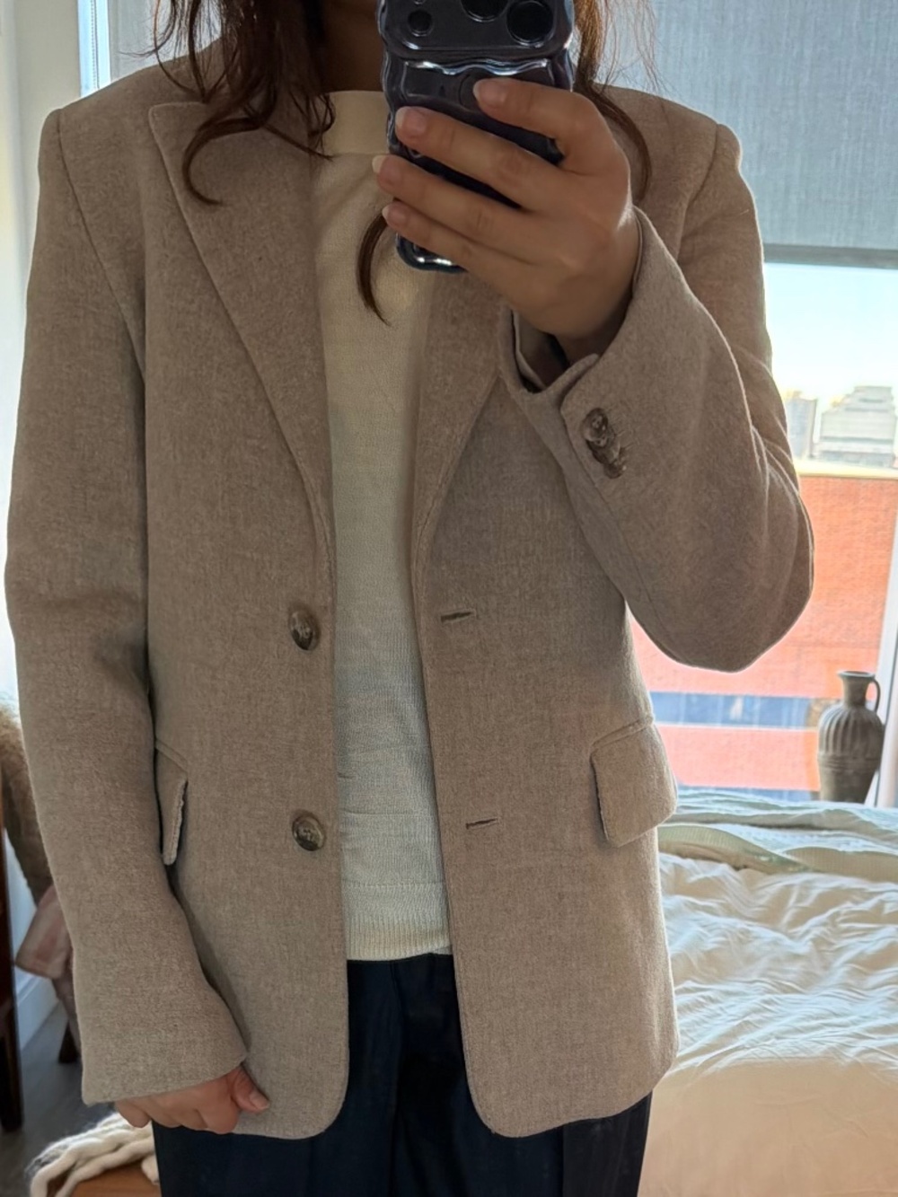 Wool blazer / coat